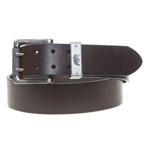 Mens Gem Dandy Accessories Berne Two Prong Brown Work Belt Size 32 New
